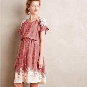 Anthropologie Maeve Veronia Shirt Dress